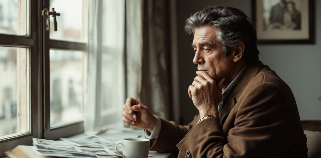 Découvrez l'histoire familiale d'Alain Delon : des mystères à révéler
